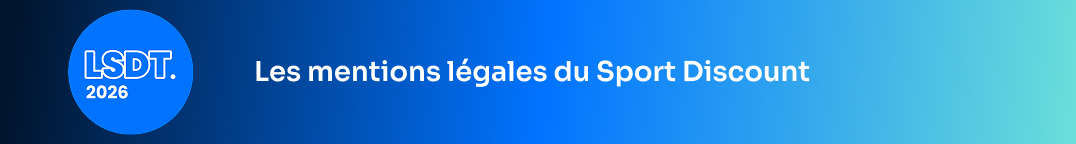 Les mentions légales du Sport Discount